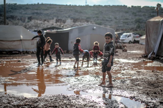 Refugee Camp Children