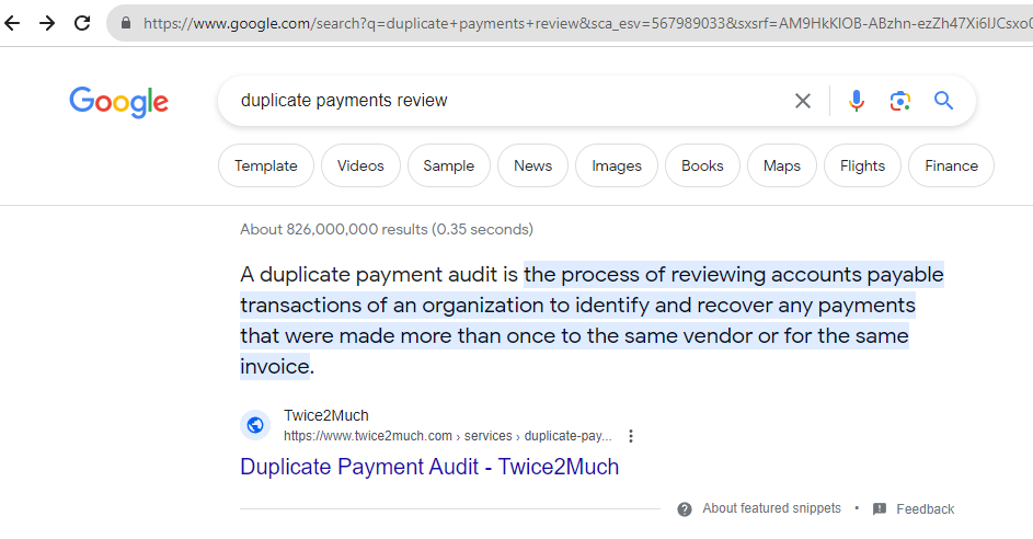 Search Engine Results and Snippets